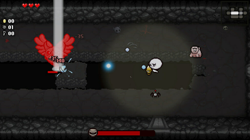 how to acess the binding of isaac console